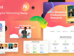 Nucaz – Nextjs-Vorlage für SEO und digitales Marketing