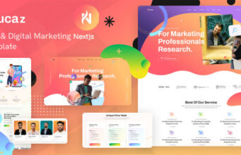 Nucaz – Nextjs-Vorlage für SEO und digitales Marketing