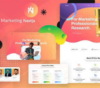 Nucaz – Nextjs-Vorlage für SEO und digitales Marketing