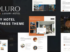 OLURO Luxushotel WordPress-Template