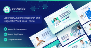 Patholab – WordPress-Vorlage für Labor- und Wissenschaftsforschung