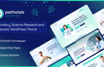 Patholab – WordPress-Vorlage für Labor- und Wissenschaftsforschung