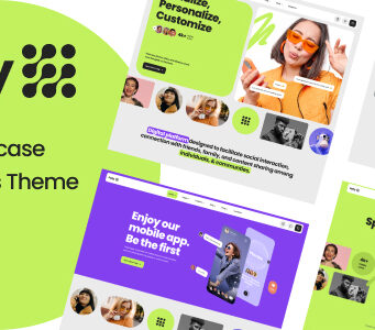 Poity – Technologie- und App-Showcase-WordPress-Layout