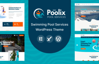 Poolix – WordPress-Template für Poolreinigung und -renovierung