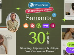 Samanta – Mehrzweck-WooCommerce-WordPress-Layout