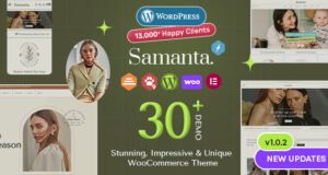 Samanta – Mehrzweck-WooCommerce-WordPress-Layout