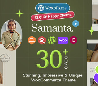 Samanta – Mehrzweck-WooCommerce-WordPress-Layout