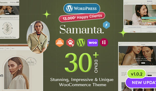 Samanta – Mehrzweck-WooCommerce-WordPress-Layout