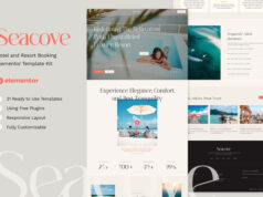 Seacove – Elementor-Vorlagenkit für Hotel- und Resortbuchungen