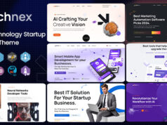 Technex – WordPress-Vorlage für Elementor-Technologie und -Software
