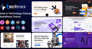 Technex – WordPress-Vorlage für Elementor-Technologie und -Software