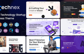 Technex – WordPress-Vorlage für Elementor-Technologie und -Software