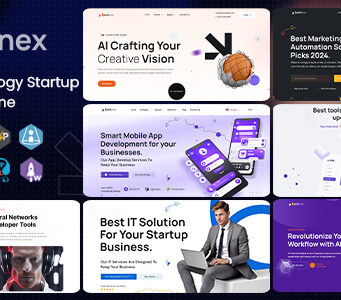 Technex – WordPress-Vorlage für Elementor-Technologie und -Software