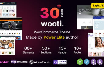 Wooti WP – Ultimatives Mehrzweck-WordPress-WooCommerce-Vorlage