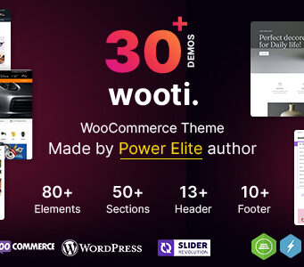 Wooti WP – Ultimatives Mehrzweck-WordPress-WooCommerce-Vorlage
