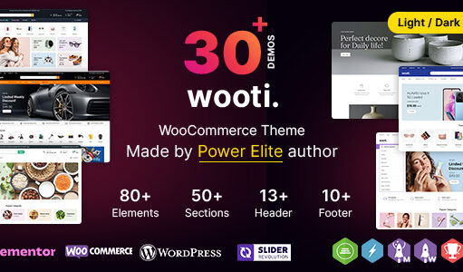 Wooti WP – Ultimatives Mehrzweck-WordPress-WooCommerce-Vorlage