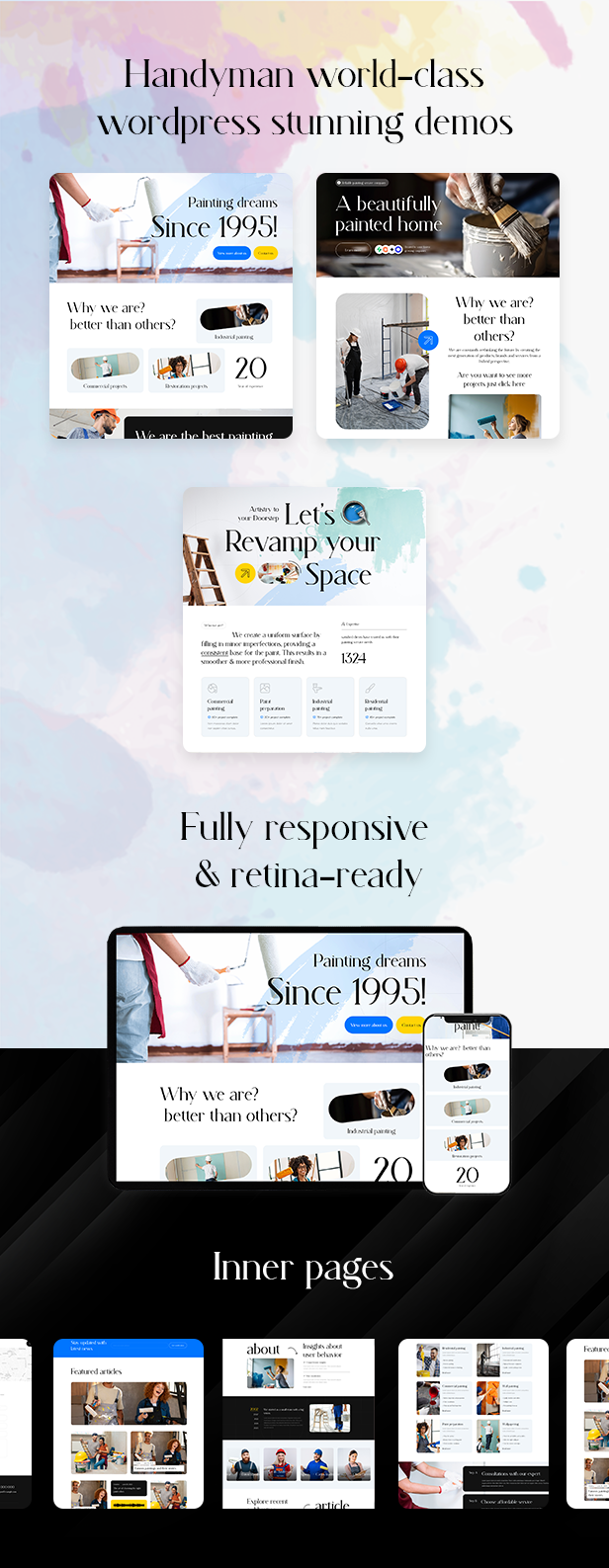 Maler- und Heimwerker-WordPress-Theme
