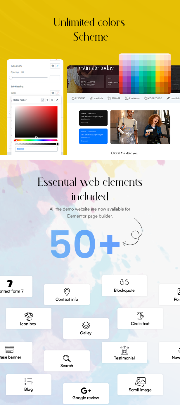 Maler- und Heimwerker-WordPress-Theme