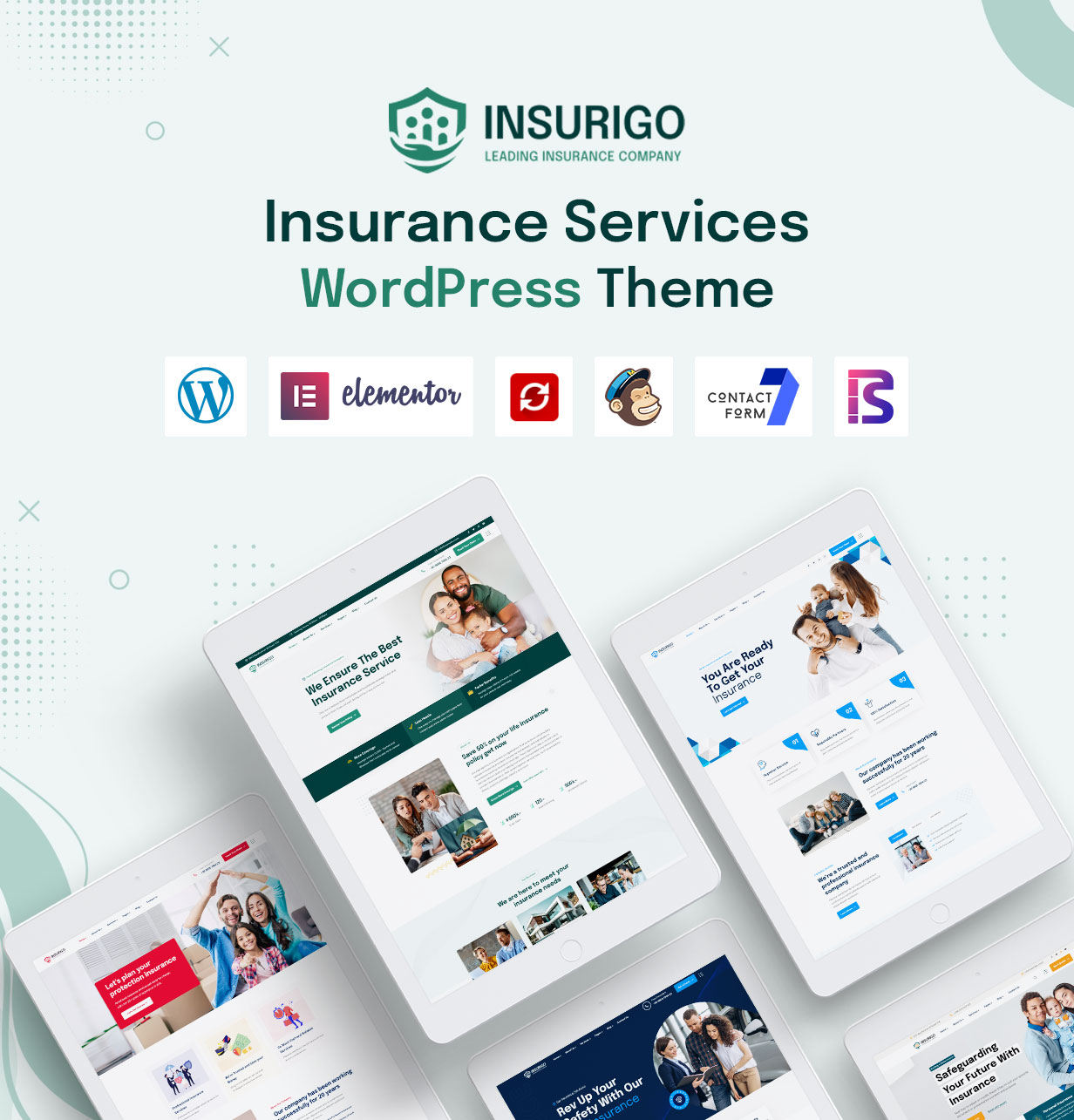 Insurigo – WordPress-Theme für Versicherungen