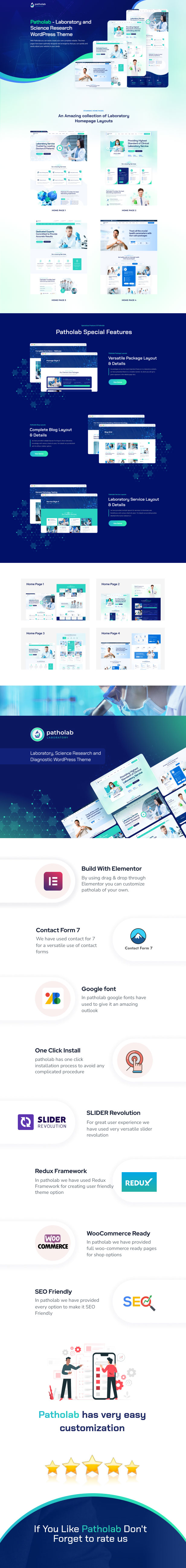 Patholab – WordPress-Theme für Labor- und Wissenschaftsforschung – 5