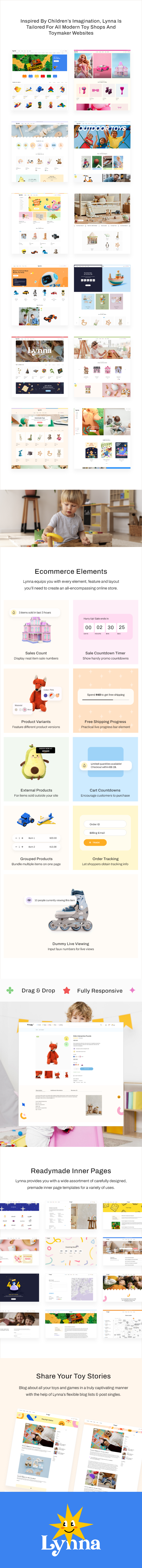 Lynna – WooCommerce-Theme für Kinder- und Spielzeuggeschäfte – 1