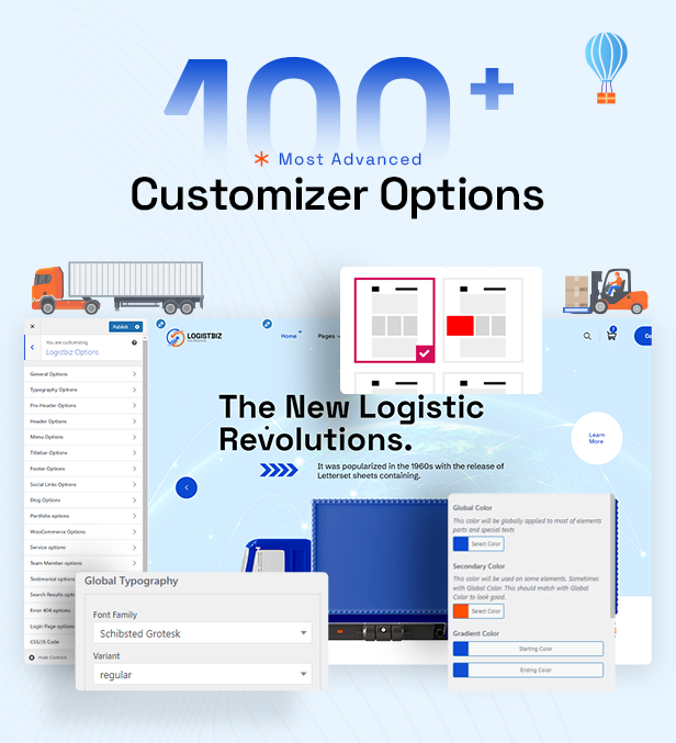 Logistbiz WordPress-Theme