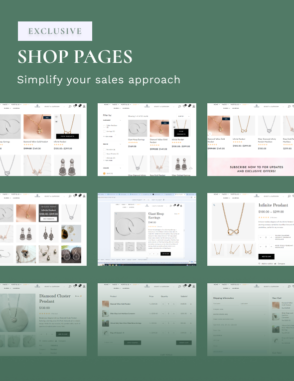 Goldium – Juweliergeschäft Woocommerce Theme – 9