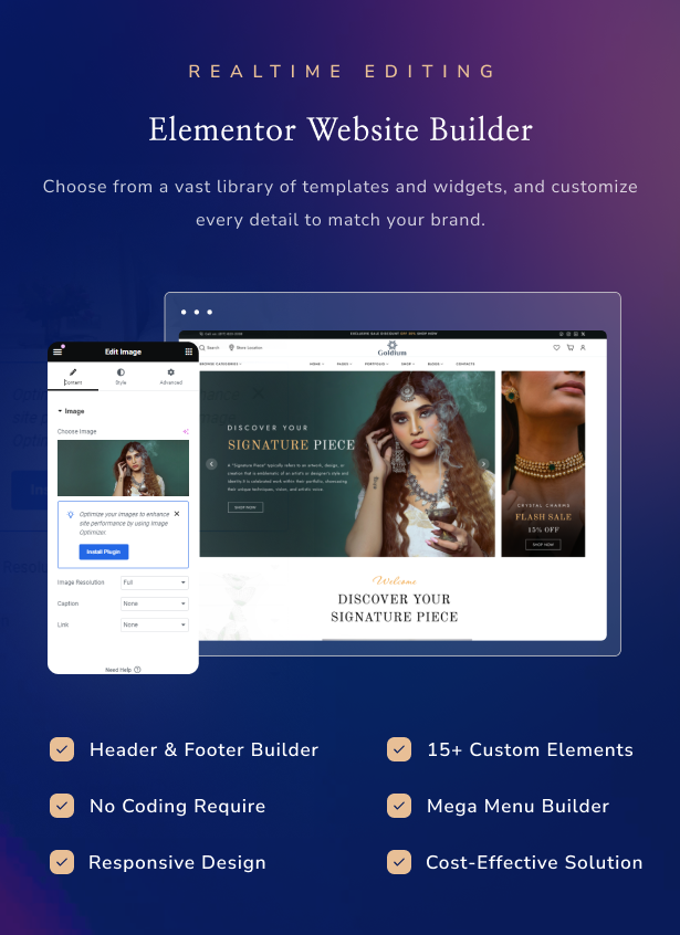 Goldium – Juweliergeschäft Woocommerce Theme – 5
