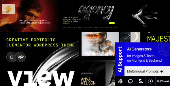Ansicht – Kreatives Portfolio-Elementor-WordPress-Template