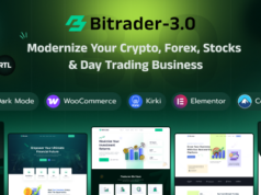 Bitrader – WordPress-Template für Krypto-, Aktien- und Forex-Handelsgeschäfte