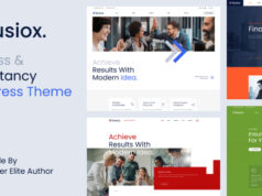 Busiox – WordPress-Layout für Unternehmensberatung