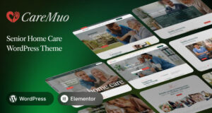 CareMuo – WordPress-Template für Seniorenheimpflege