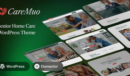 CareMuo – WordPress-Template für Seniorenheimpflege