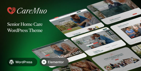 CareMuo – WordPress-Template für Seniorenheimpflege