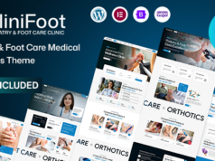 CliniFoot – Medizinisches WordPress-Vorlage für Podologie und Fußpflege