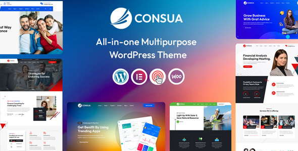 Consua – Mehrzweck-WordPress-Layout