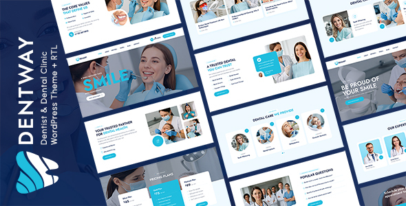 Dentway – WordPress-Template für Zahnarztkliniken