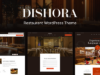 Dishora – Restaurant WordPress Template