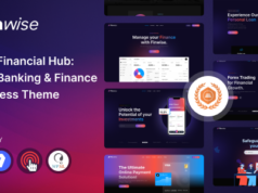 Finwise – WordPress-Vorlage für Online-Banking und Finanzen + RTL