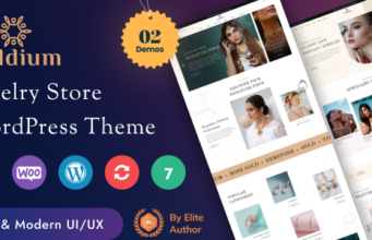 Goldium – Woocommerce-Layout für Juweliergeschäfte