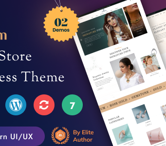 Goldium – Woocommerce-Layout für Juweliergeschäfte