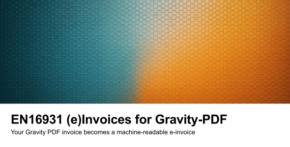 Gravity Forms EN16931 (e)Rechnungen für Gravity PDF