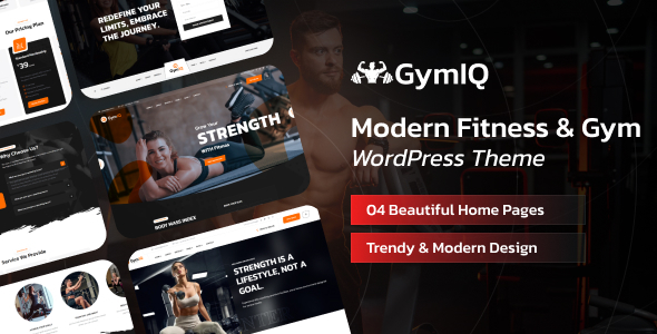 Gymiq – WordPress-Template für Fitnessstudios und Fitnesscenter