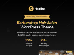 Hairline – WordPress-Layout für Friseursalon und Friseursalon