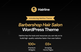 Hairline – WordPress-Layout für Friseursalon und Friseursalon