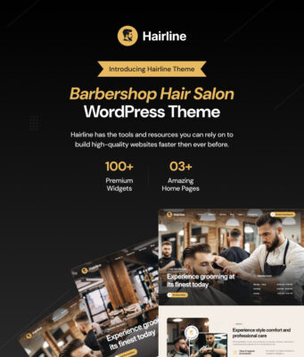 Hairline – WordPress-Layout für Friseursalon und Friseursalon