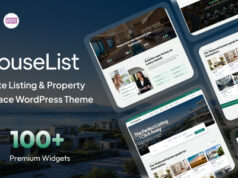 HouseList – WordPress-Template für Immobilieneinträge und Immobilienmarktplatz