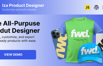 Iza Product Designer WordPress & WooCommerce Plugin