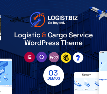 Logistbiz – Logistik- und Fracht-WordPress-Layout