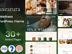Luxearura – Spa- und Wellnesscenter-WordPress-Vorlage